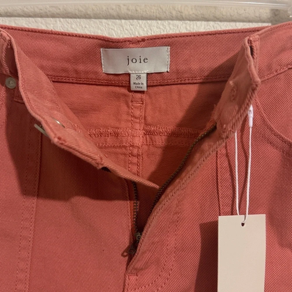 Joie Coral Cropped Flare Jeans High Rise Stretch Denim NWT